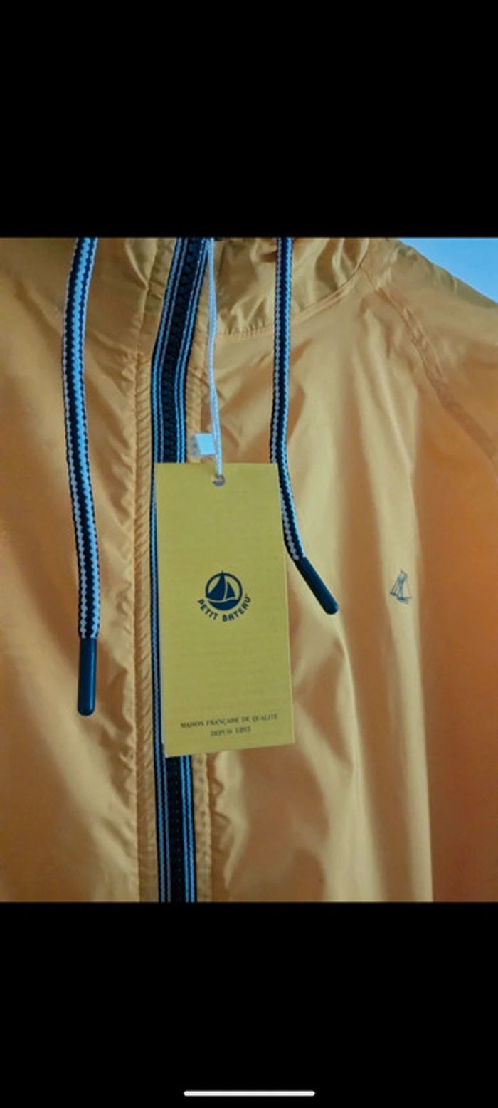 Grand k-way long jaune taille 2 - photo numéro 3