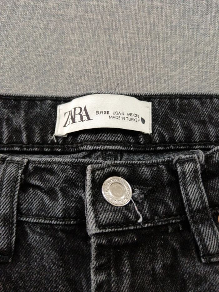 C63 jeans noir Zara 36 - photo numéro 3