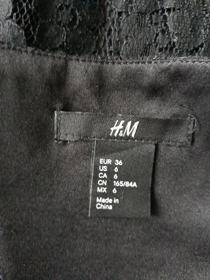 🥀 Magnifique robe neuve dentelle H&M taille 36 - photo numéro 5