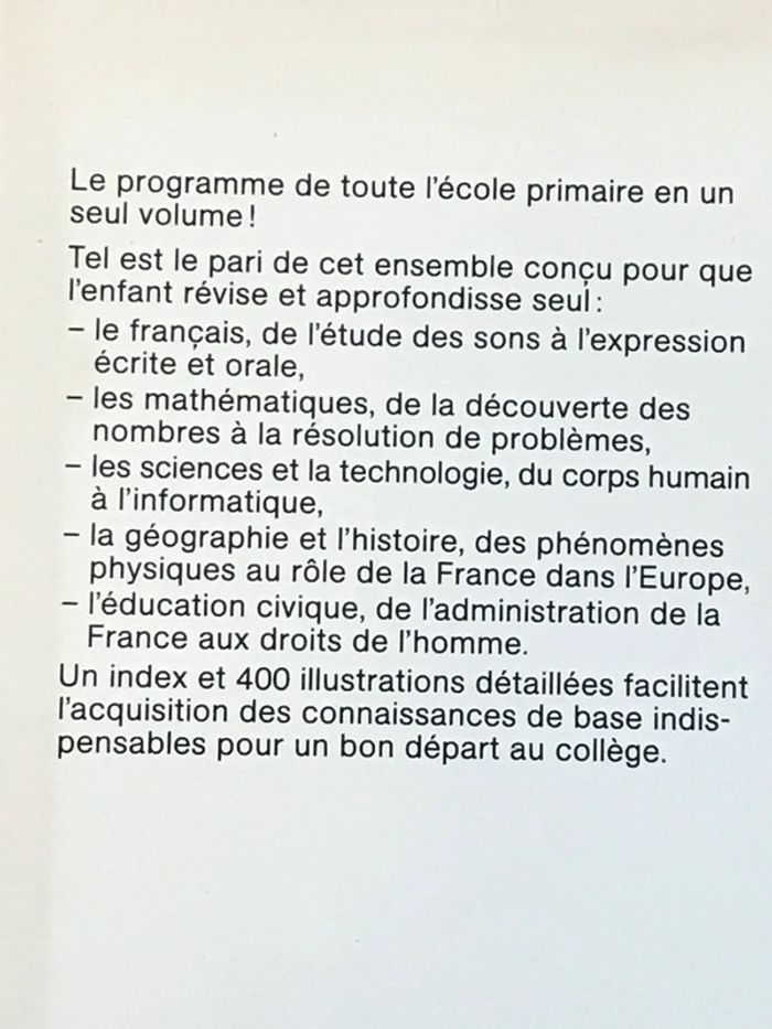 Aide-mémoire pour l’école primaire - photo numéro 2