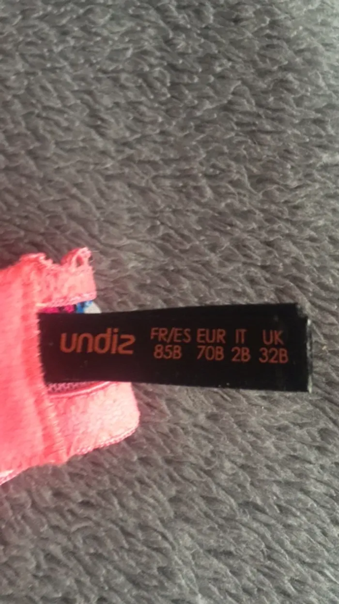 Soutien gorge undiz - photo numéro 2