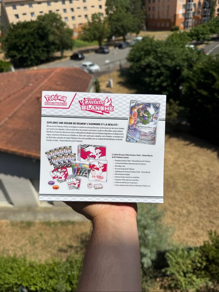 Etb Pokémon ev10.5 Flamme Blanche - photo numéro 2