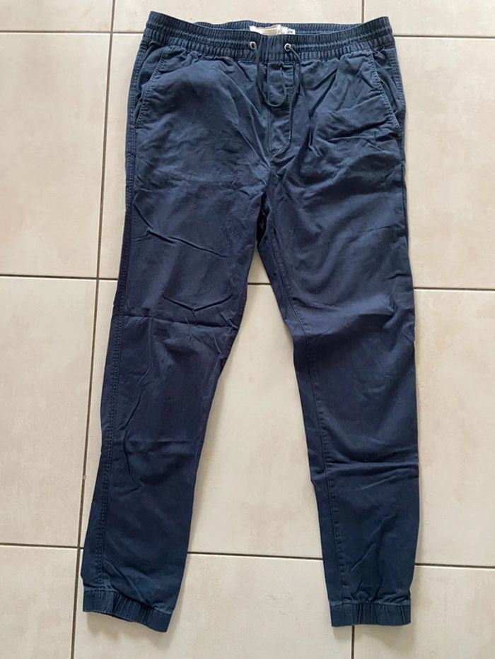 Pantalon survêtement bleu - photo numéro 2