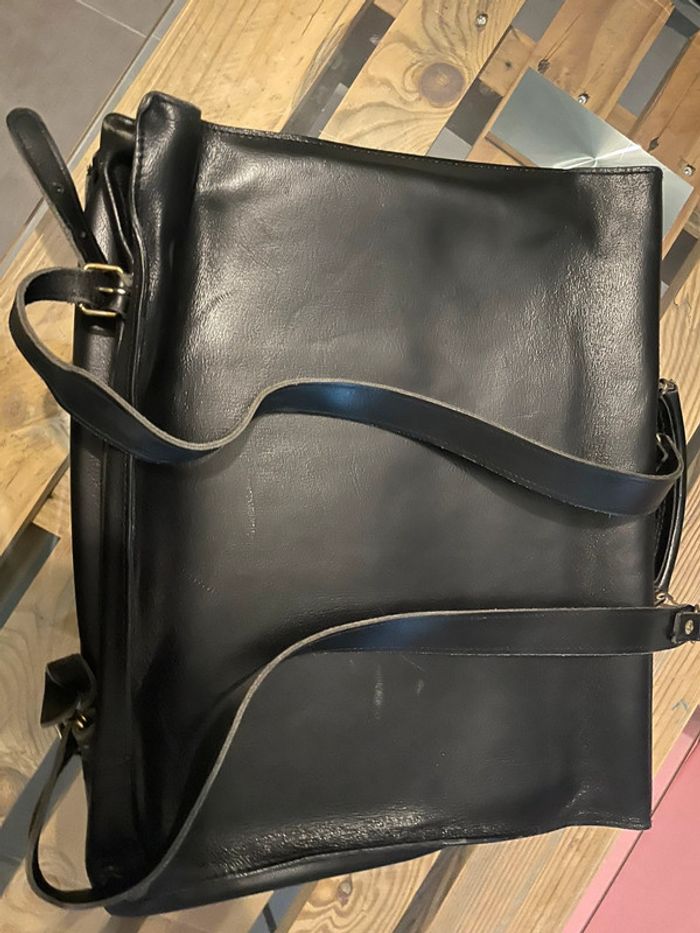 Cartable cuir - photo numéro 2