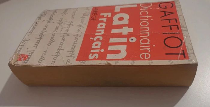 Dictionnaire latin français - photo numéro 3