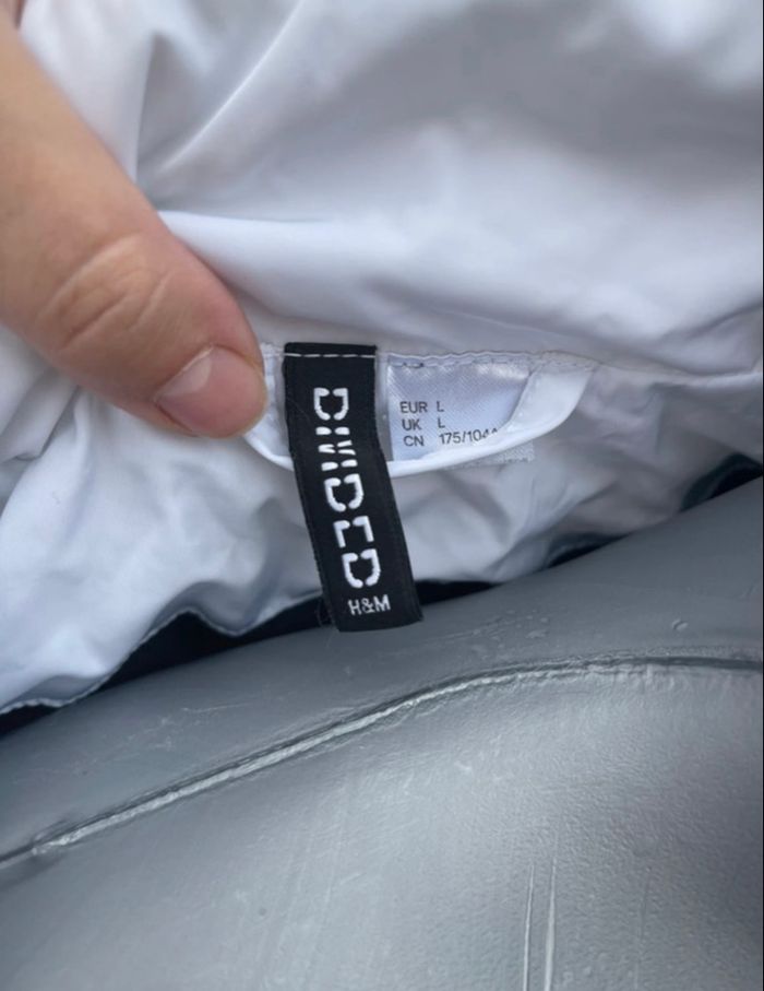 Doudoune courte blanche - H&M Divided - photo numéro 6