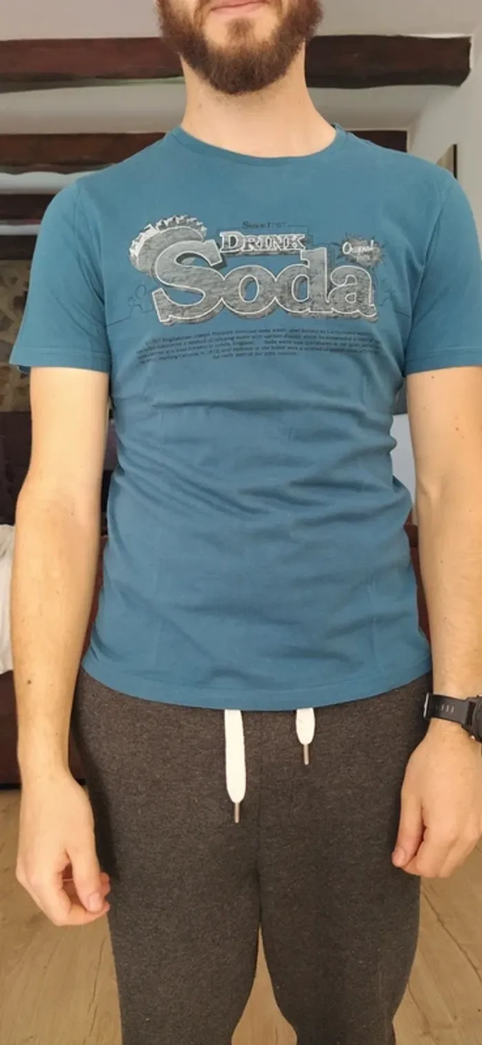 Teeshirt Celio bleu