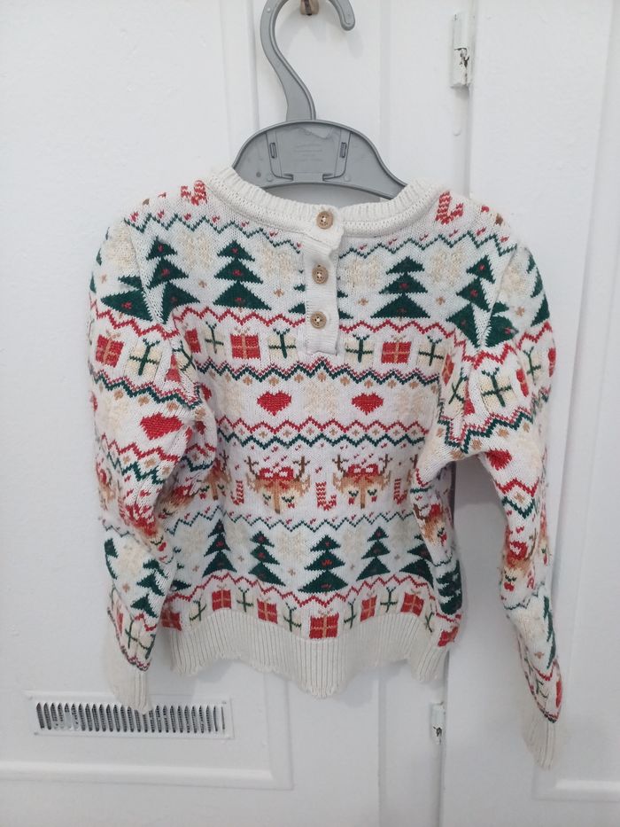 Lot de 2 pulls de Noël Sergent Major - 5 ans fille 🎅 - photo numéro 7