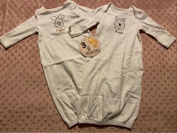 Pyjamas Winnie et Porcinet 3 mois