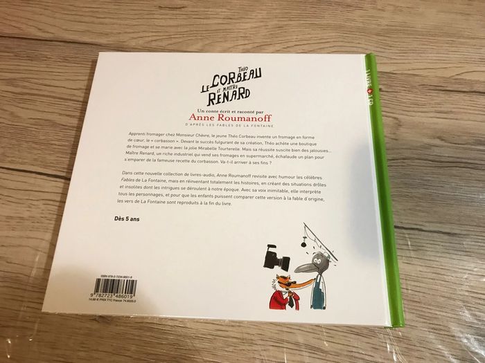 Livre enfant CD audio Le corbeau et le renard - photo numéro 5