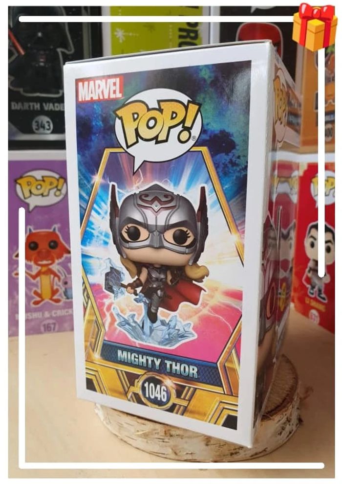 Funko Pop Mighty Thor 1046 Special Edition qui brille dans le noir - photo numéro 3