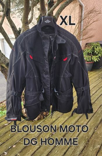 Très beau blouson moto homme,  XL