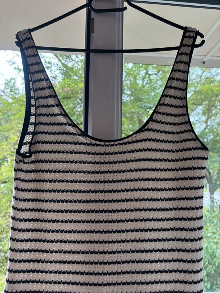 Robe longue en maille