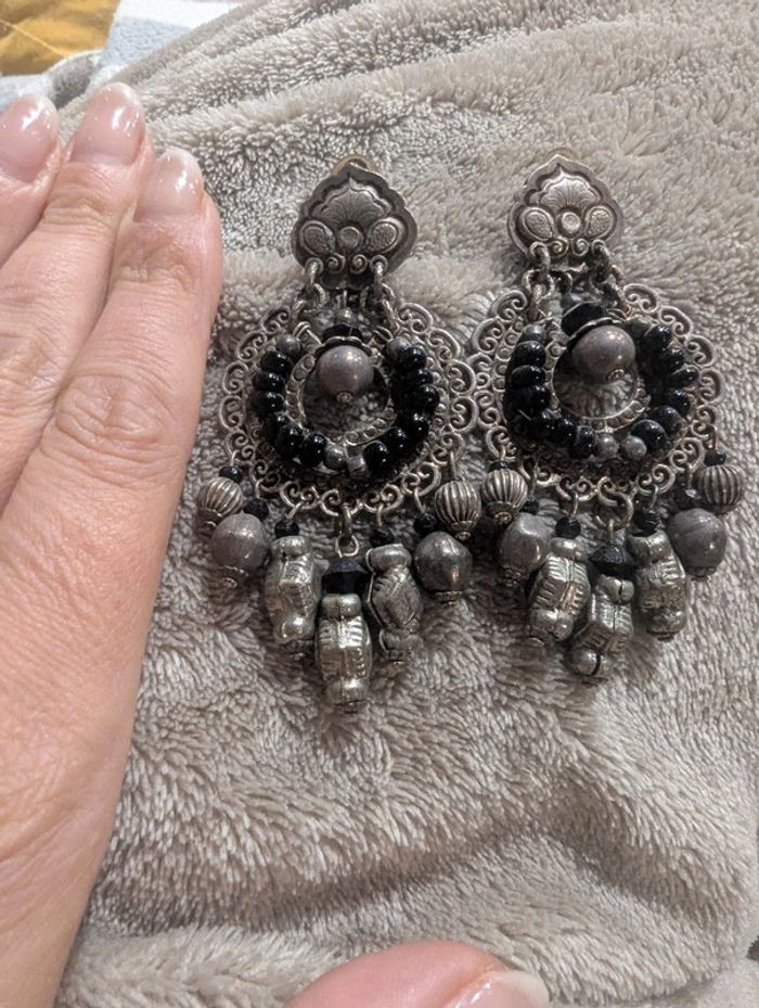 Boucles d'oreilles GAS modèle aicha - photo numéro 2