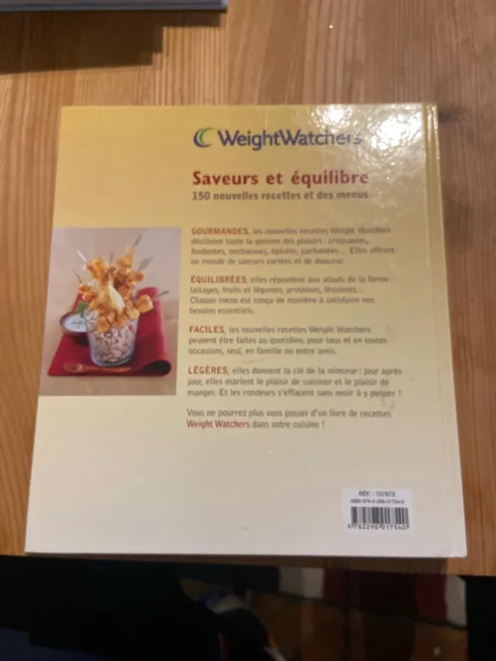 Livre cuisine Weight Watchers - photo numéro 2