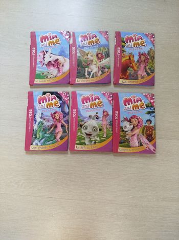 Lot de 6 livres mia et moi 