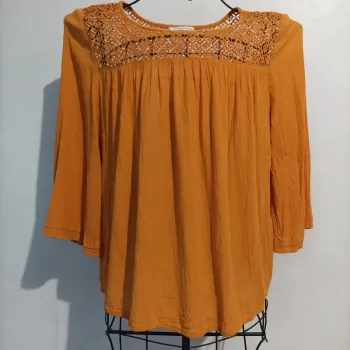 Blouse manches 3/4 Camaïeu taille 36