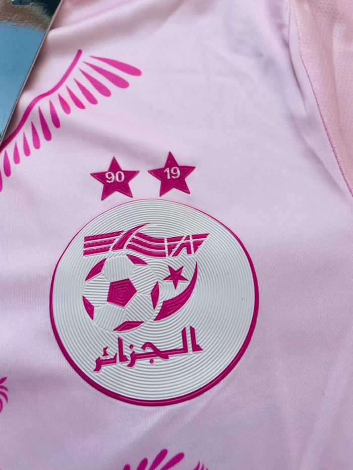 Maillot concept foot Algérie rose taille S - photo numéro 6