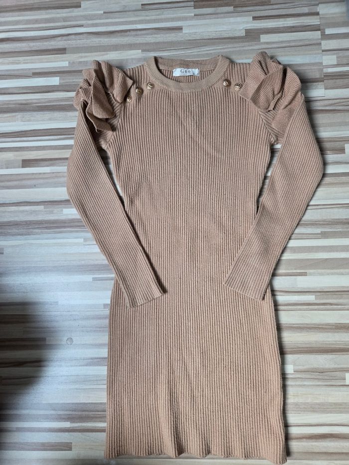 Robe pull avec mailles 8 ans