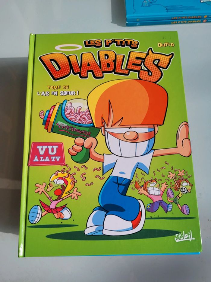 16 BD Les P'tits Diables 1, 2, 4, 6, 8, 9, 10, 11, 12, 14, 15, 21, 24 et 26 et 2 Compil' - photo numéro 16