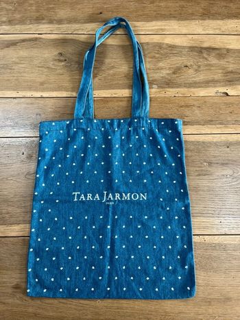 Tote bag bleu Tara Jarmon