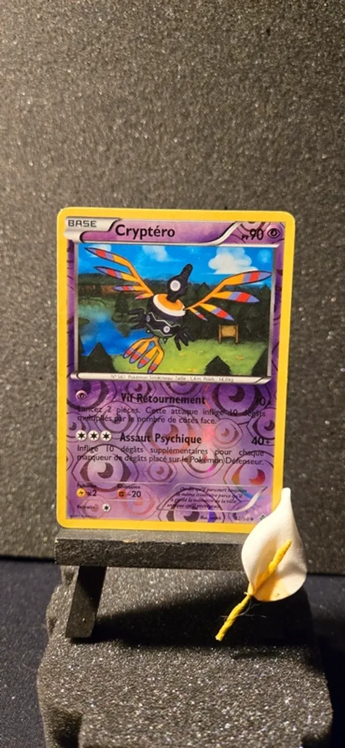 Carte Pokemon Reverse, Cryptéro, Pouvoirs Émergents