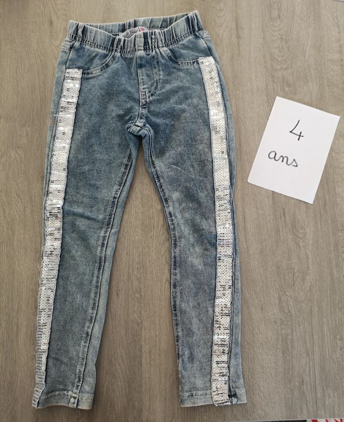 Jegging strass 4 ans