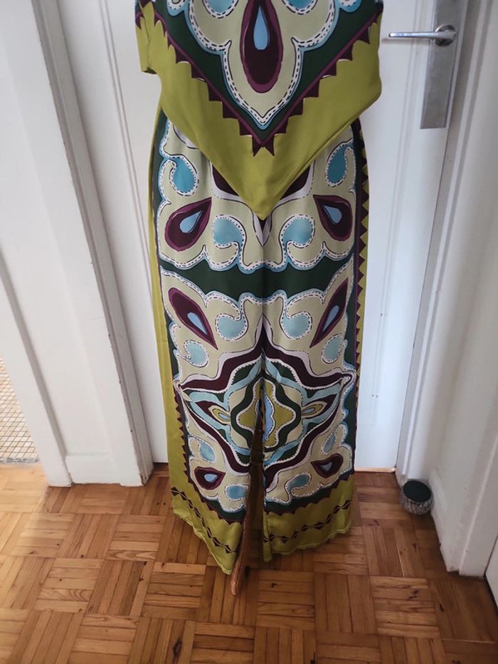 Ensemble haut et pantalon large - photo numéro 3