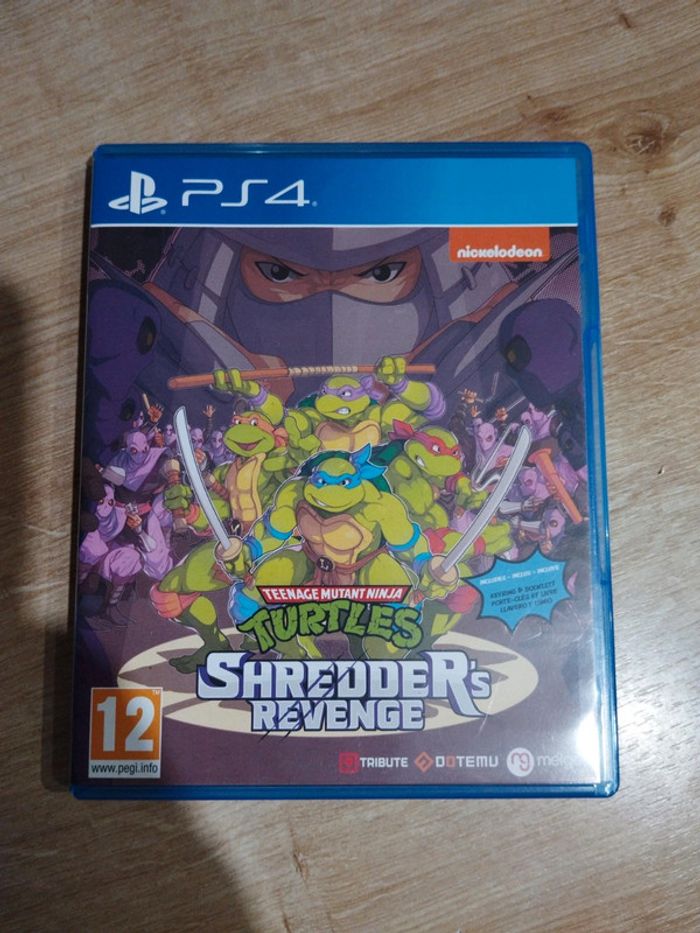 Teenage mutant ninja turtles shredder's revengeps4