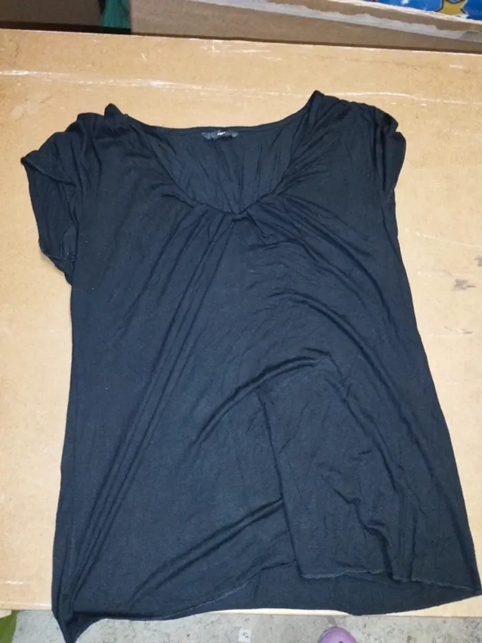 T-shirt noir h&m