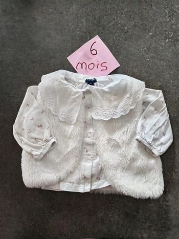 Haut + gilet 6 mois