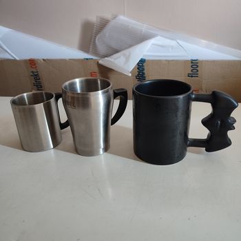 Tasse mug batman + acier