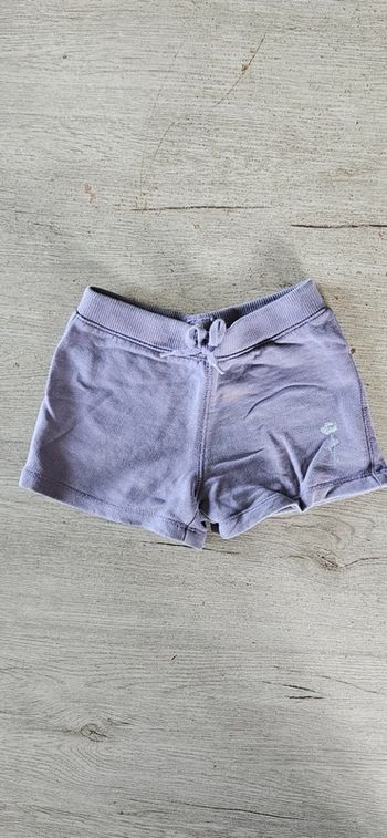 Short fille mauve clair, Lisa Rose, taille 5 ans, nickel