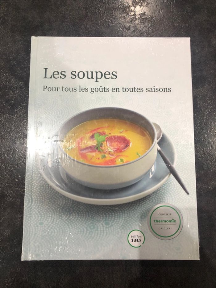 Livre Les soupes Thermomix