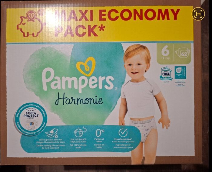 Couches pampers harmonie taille 6