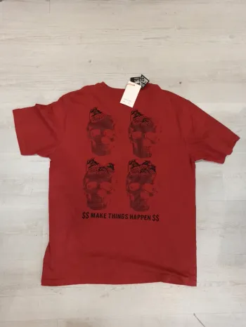 Tee shirt homme tête de mort rouille xl