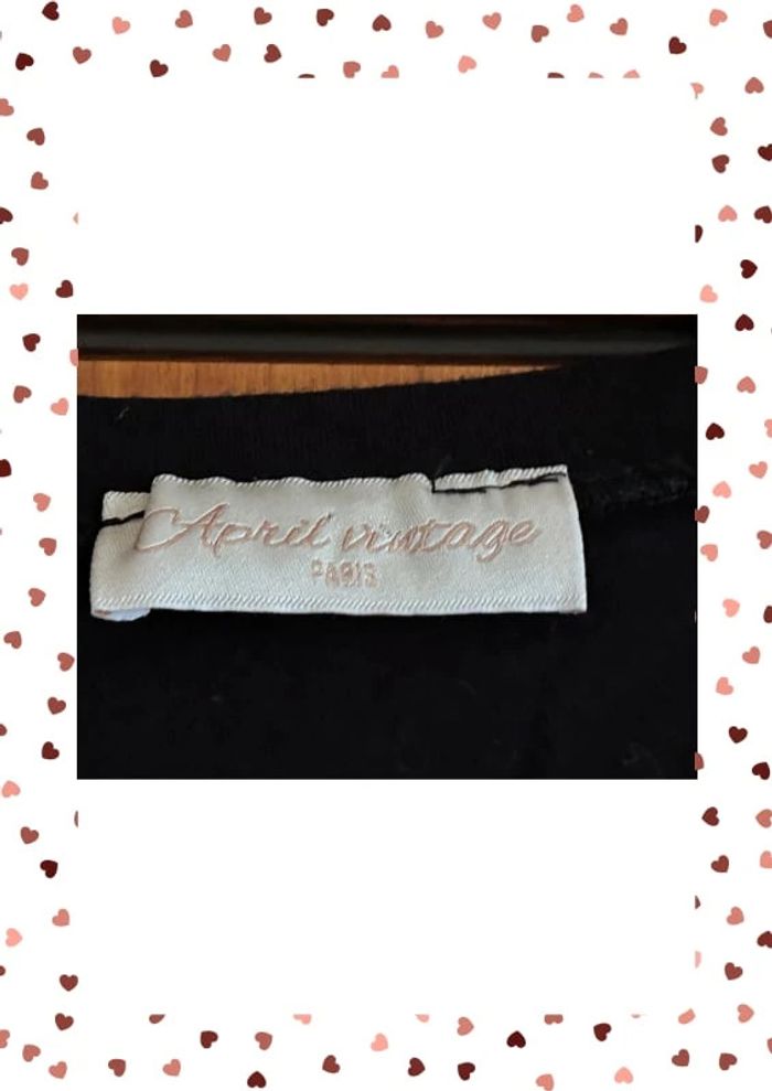 T-shirt manches longues April vintage - photo numéro 2