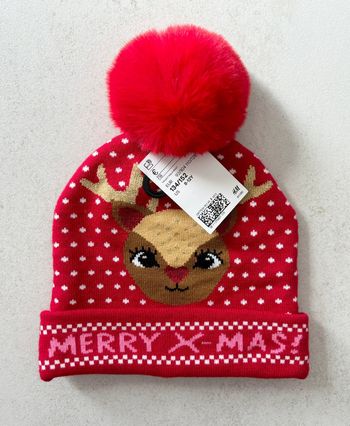 Bonnet de noël H&M neuf 8/12 ans