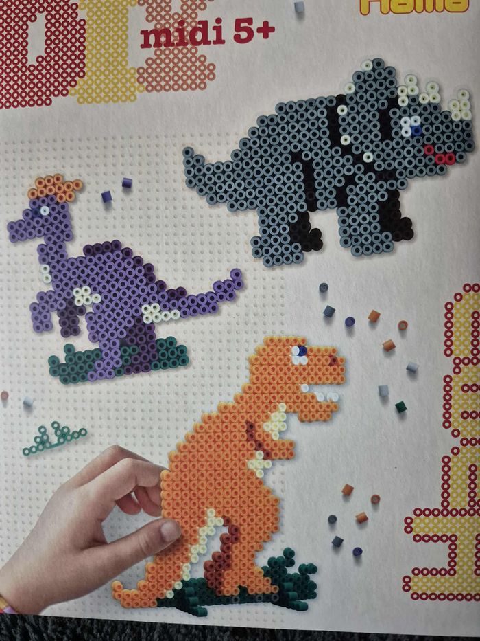 Hama - Le monde des dinosaures 3434 - photo numéro 2