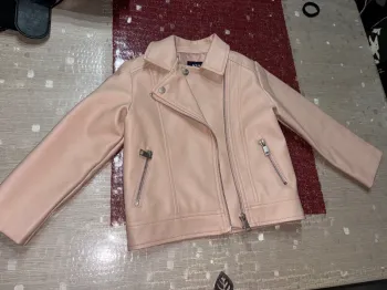 Veste similicuir fille