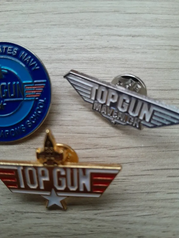 Lot de 3 pin's Top Gun Maverick - photo numéro 3