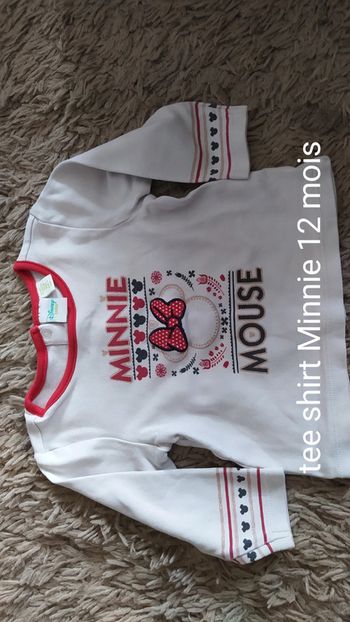 Tee shirt Minnie 12 mois