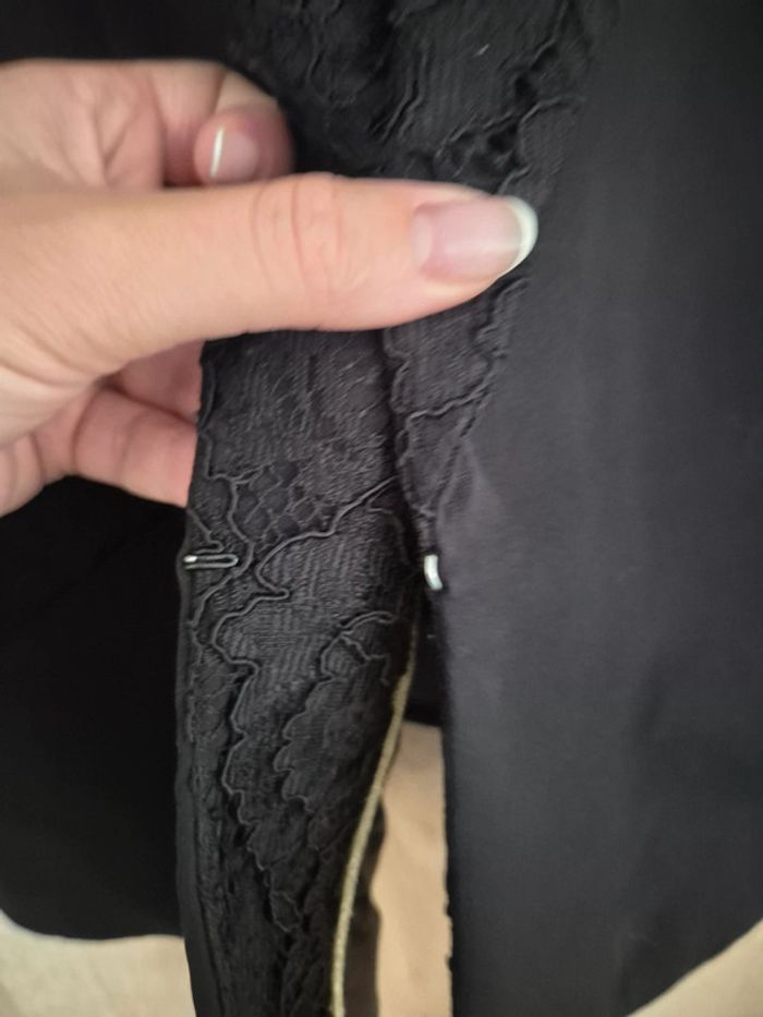Veste noir dentelle Naf Naf Taille 40 - photo numéro 5