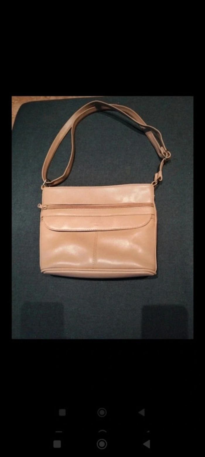 Sac à main vintage gris - photo numéro 2