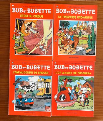 4 revues bob et bobette