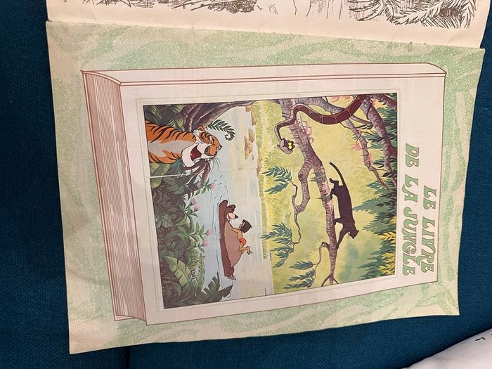 Album Panini ancien 1979 Disney Le Livre de la Jungle Mowgli collection stickers autocollants - photo numéro 3