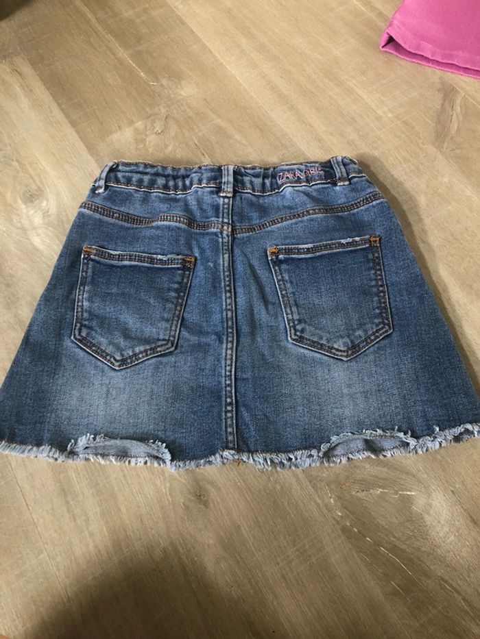 Jupe jeans 7 ans - photo numéro 2