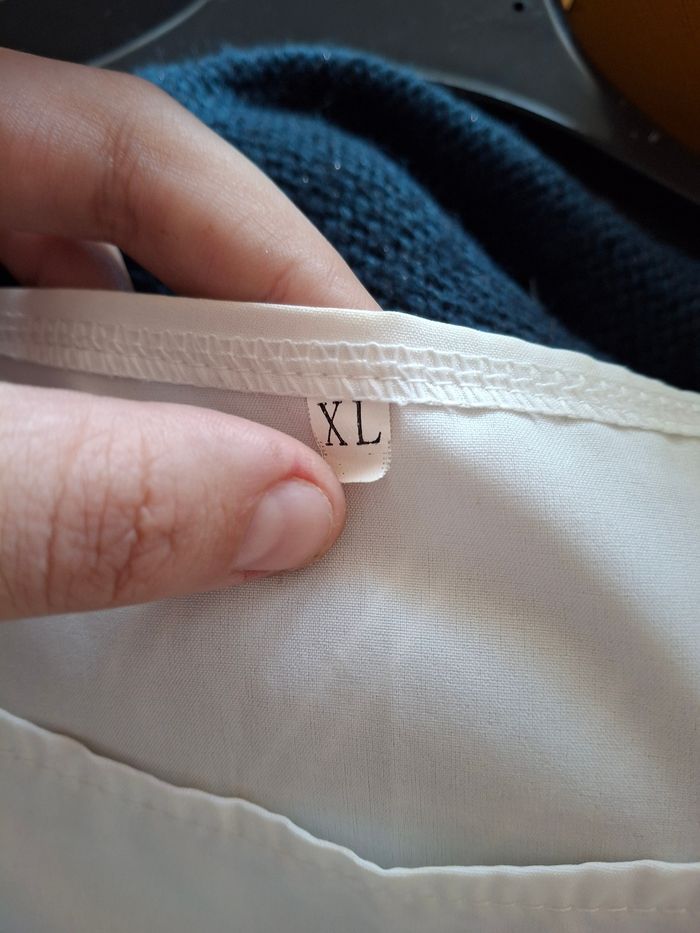 Tunique/Robe femme blanche et multicolore - photo numéro 3