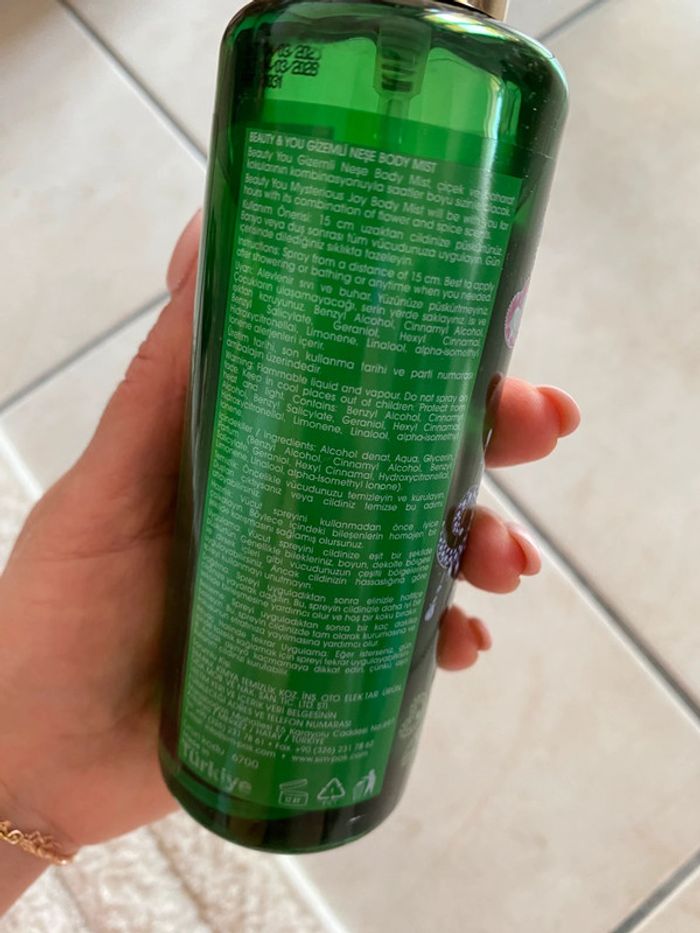 Brume corps Misterious Joy 250 ml - photo numéro 5