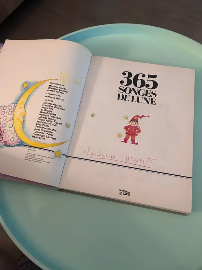 Livre 365 songes de lune - photo numéro 2